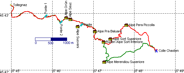 Tracciato GPS