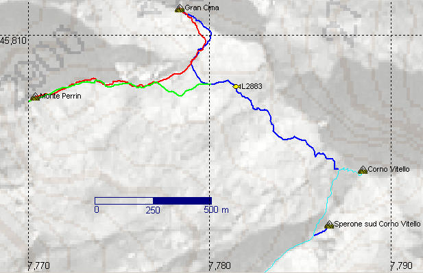 Tracciato GPS