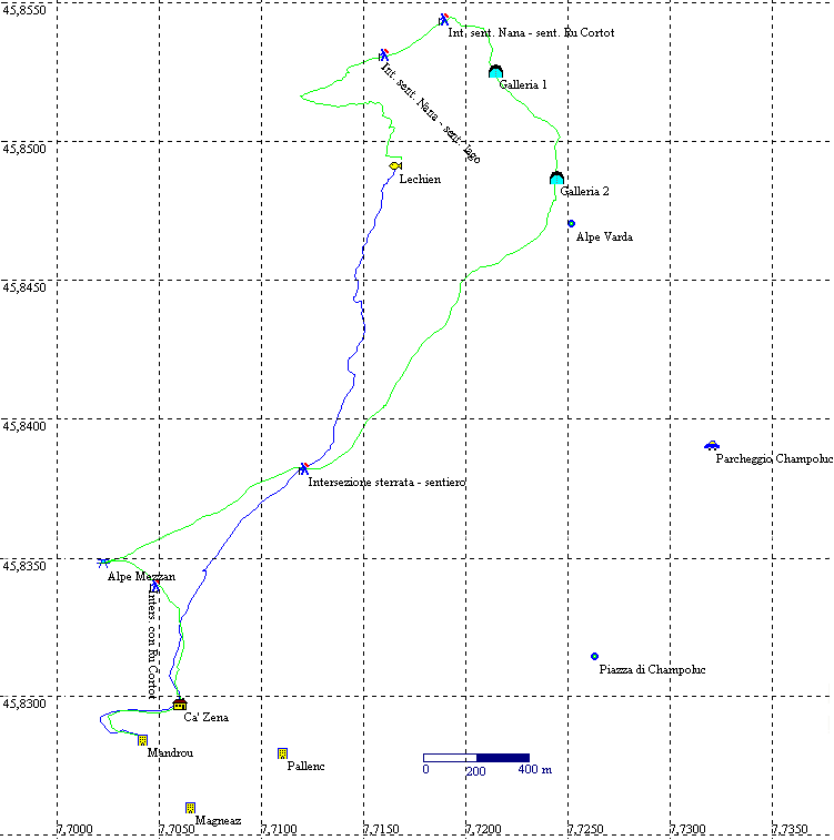 Tracciato GPS