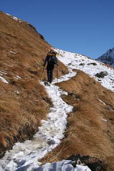 Paesaggio invernale? Non molto...