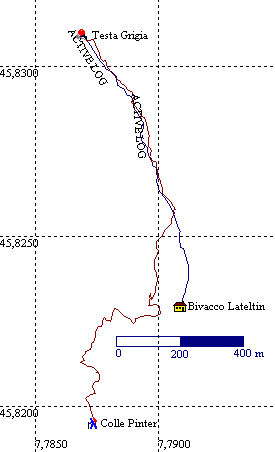 Tracciato GPS